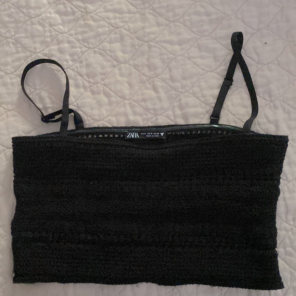 Zara crop tank top - Size Small